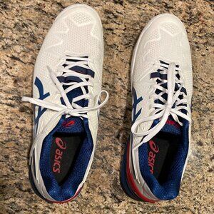 Asics Ahar! White Low Top Men's Tennis Shoes Size 11 #1041A079